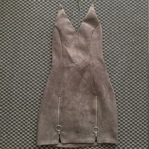 LF (SEEK) Suede Dress